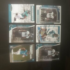 Jacksonville jaguars 15 card football graded football lot